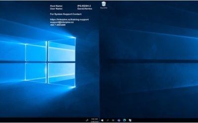 Running Two Monitors (Screens) in our Cloud Services Remote Desktop?