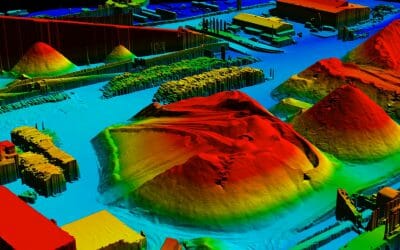 Wood Chip Pile Volumes – Making a Difference with Drone Technology