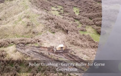 UAV / Drone Insights – Gravity Roller Crushing Supervision